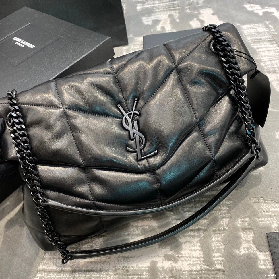 PUFFER YSL CHAIN MEDIUM BAG 0816
